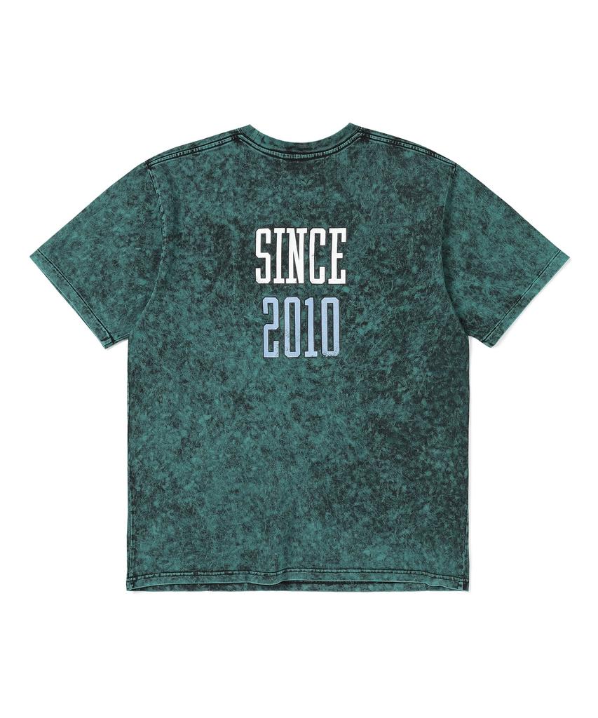 THISISNEVERTHAT Faded Basketball Tee Green