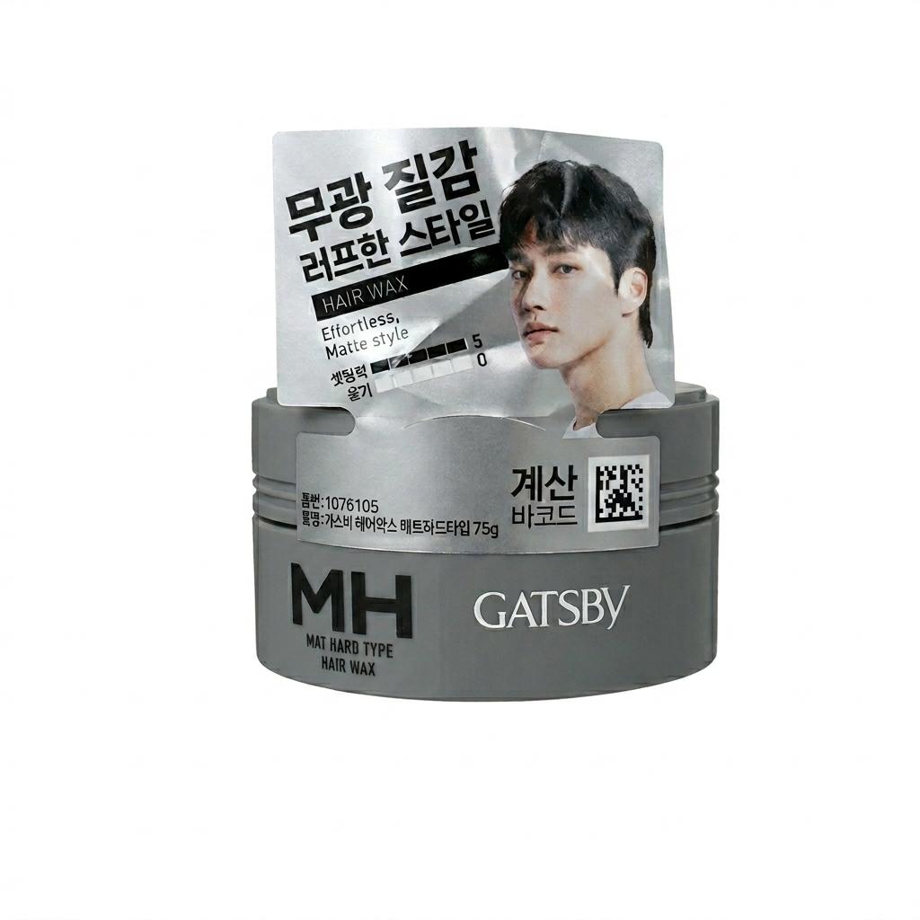 Gatsby Hair Wax Matt Hard Type 75g