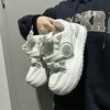New Versatile Student Casual Niche Design Board Shoes Korean Version of Men's and Women's Street Shooting Retro Couple Sports Shoes