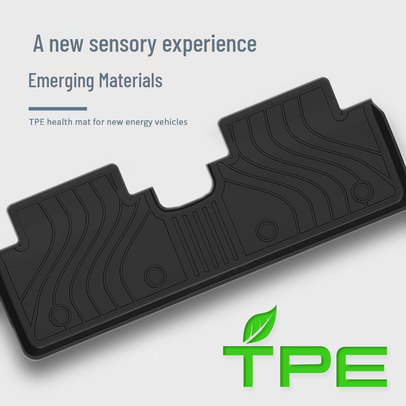 Водонепроницаемые коврики TPE без запаха для багажника и пола для BYD Qin L EV (2015)