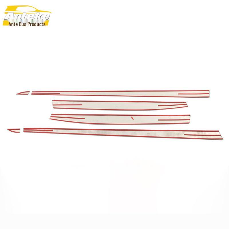 Encore GX Door Edge Trim Stickers: Stainless Steel Anti-Scratch Strips for 20 Models