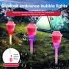 Kids Bubble Machine with LED Lights Easy To Use Rechargeable Outdoor
