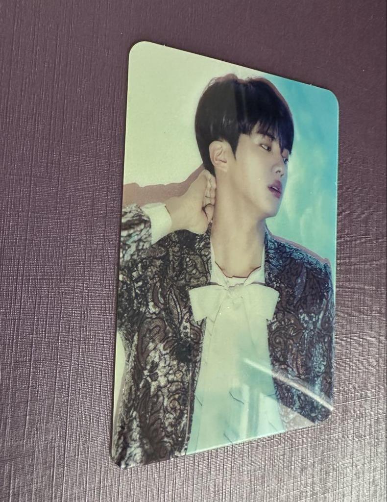 [USED] WINGS TOUR FINAL Official Essay Book Trading Card Seokjin JIN