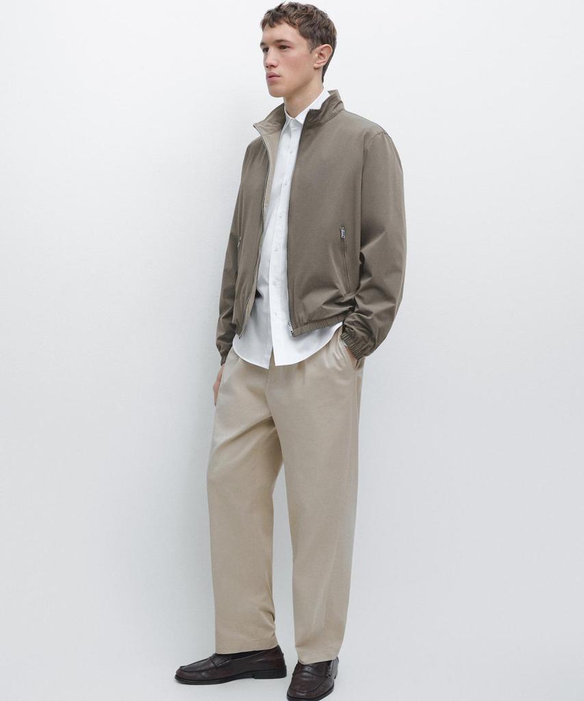 Короткая двусторонняя куртка Massimo Dutti