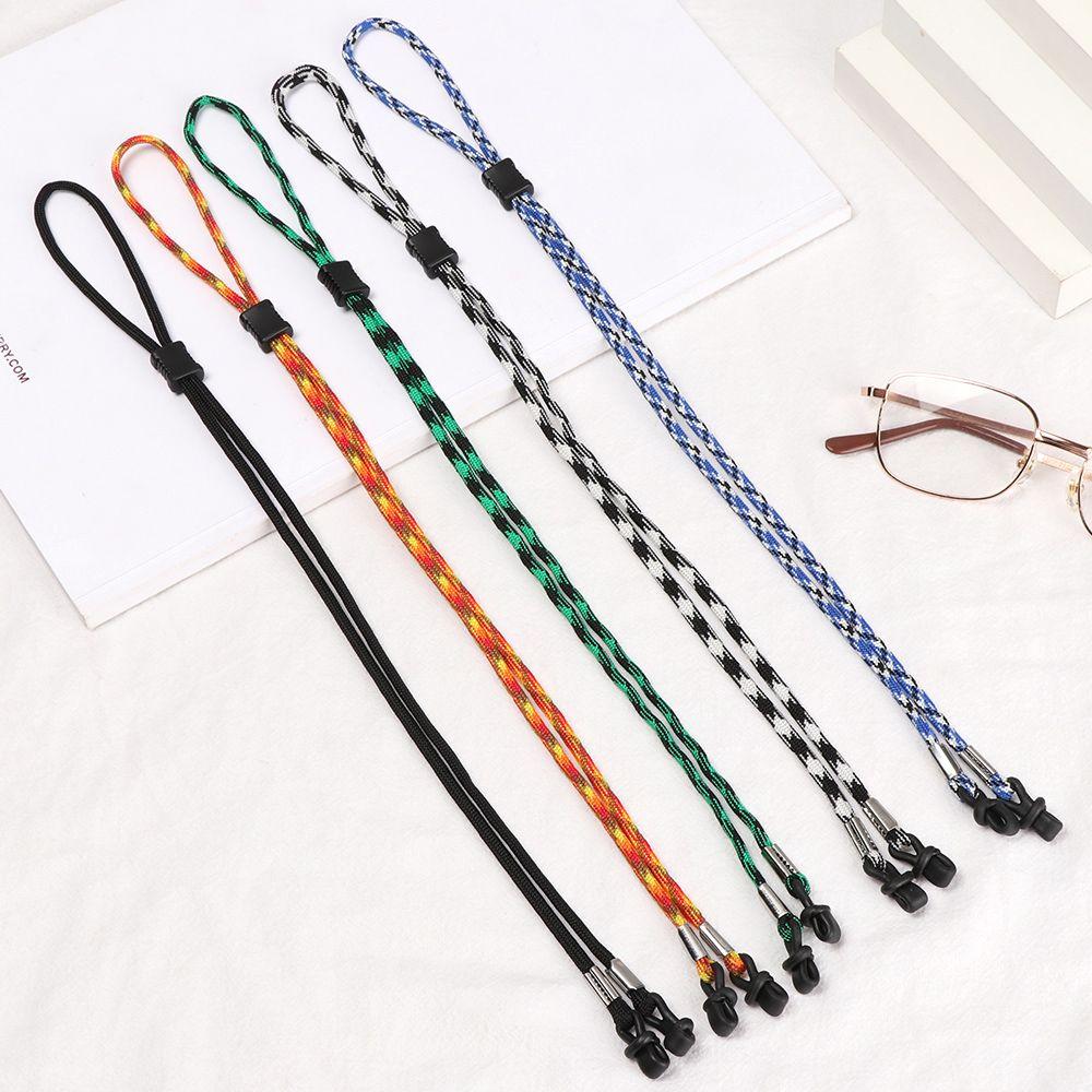 Men Non-slip Necklace Eyewear Braid Glasses Holder Strap Sunglasses Lanyard Glasses Chain Holder