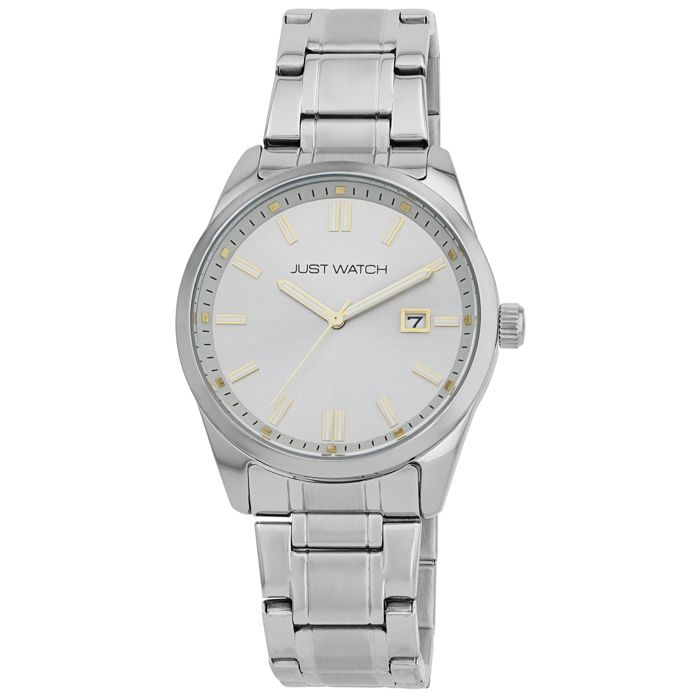 Montre homme - Theo - Acier inoxydable - Boîtier 42 mm - Étanche 5 ATM