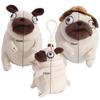 Soft Toy Sleeping Mate Elf Fat Pug Plush Toys Pug Dog Plush Doll Pug Dog Plush Toy Stuffed Toy