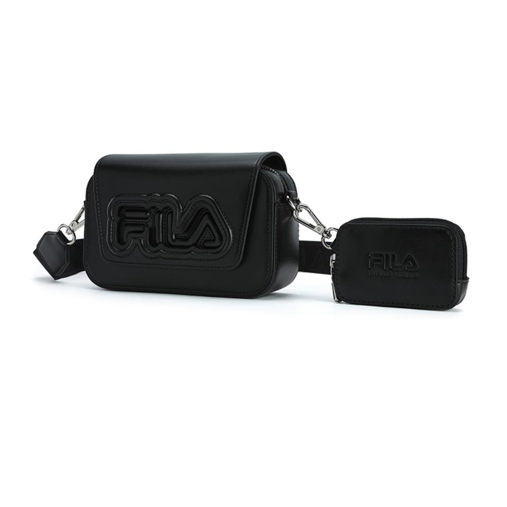 FILA Lifestyle Fashionable Versatile Durable Crossbody Bag Women bags Black F13W529163FBK