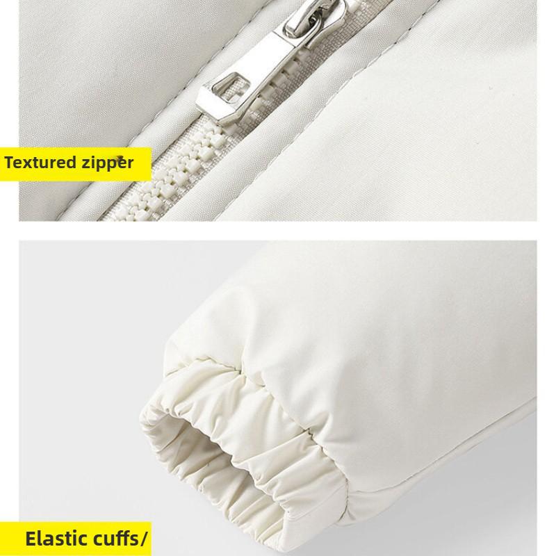 Зимняя утолщенная спортивная куртка, мужская модная трендовая хлопковая куртка с воротником-стойкой и длинным рукавом, теплая и удобная повседневная куртка