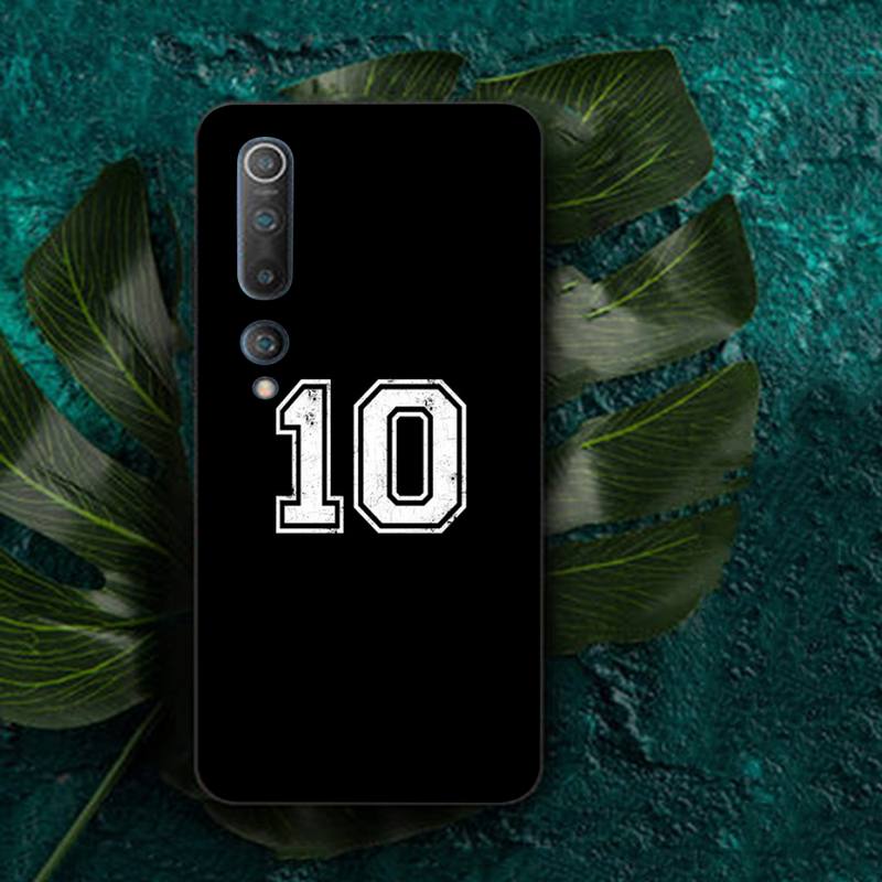 Чехол для телефона MaiYaCa Custom Football Lucky Number для Redmi Note 8 7 9 4 6 pro max TX 5A 3 10 lite pro