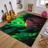 Kamado Tanjiro1Printed Area Rug Carpet for Bedroom Living Room Home Decor Rugs Mat Non Slip Mat Rug for Bedside
