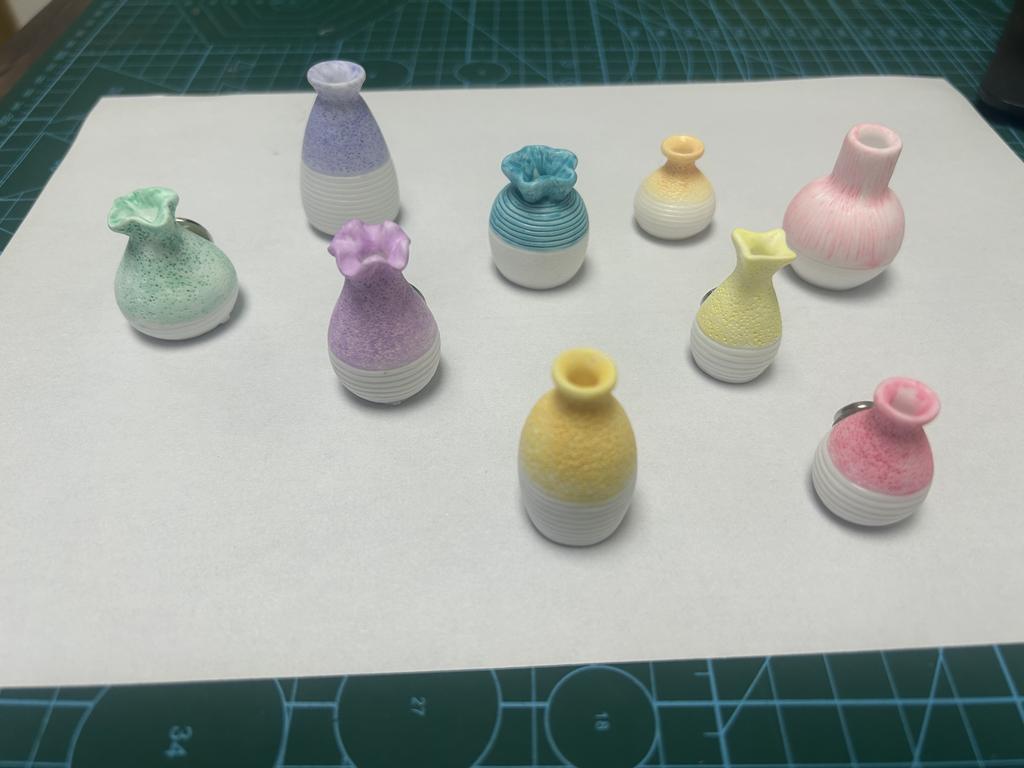 9шт DIY магниты на холодильник мини-ваза искусственная креативная ваза магниты для поделок домашний декор белая доска Po доска объявлений Главная