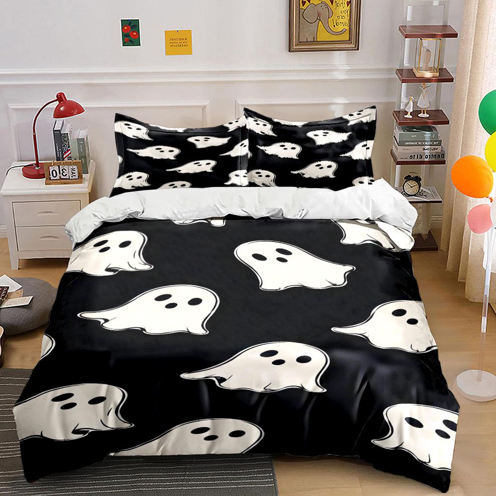 "Whimsical ghostly charm" Bedding sets Duvet covers Pillowcases(1* Duvet Cover 2* Pillowcases without duvet insert)