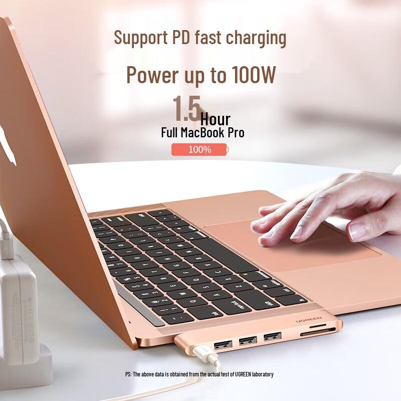 Ugreen USB-концентратор Type-C со считывателем карт SD/TF