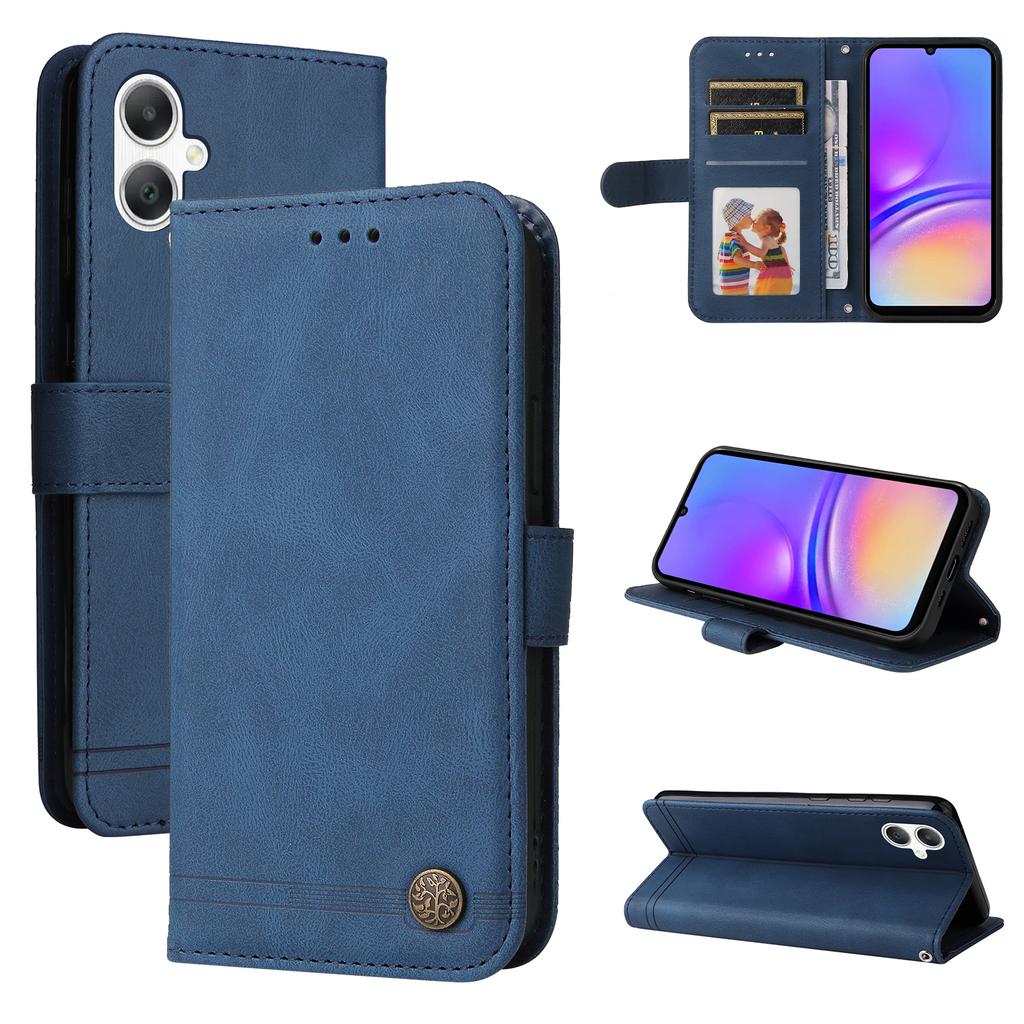 For Samsung Galaxy A07 4G/A06 4G/A06 5G Leather Wallet Cases Skin Touch Phone Cover Stand with Strap