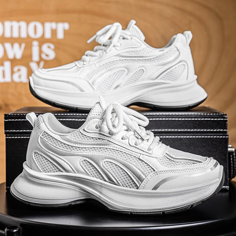 Trendy Brand Versatile and Comfortable Men's Dad Shoes 2025 Summer Breathable Platform Men's Shoes Fashion Sports Casual Shoes