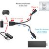 [2 шт.] Адаптер-кабель OTG, USB-кабель 2-в-1 для Fire TV Stick 4K/4K Max/Cube/lite/Fire Stick 2-го поколения, Расширение памяти, USB-порт Ethernet, Micro Power