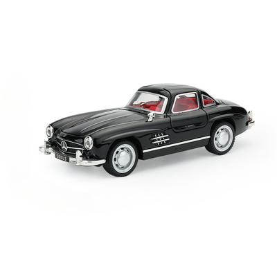 Масштаб 1/32 Модель автомобиля из сплава BENZ 300SL Звук и свет Инерционный механизм Детская игрушка Коллекционные предметы Подарок на день рождения