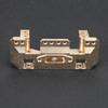 Brass Front Bumper Mount Servo Bracket Remote Control Model Accessory Fit for Traxxas TRX4 RC Car