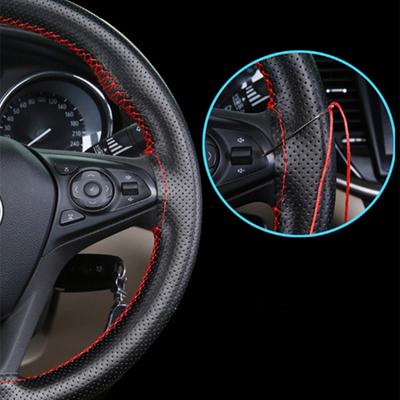 2019 Чехол на руль автомобиля Искусственная кожа Автостайлинг для Seat Ibiza Leon Toledo Arosa Alhambra Exeo Supercopa Mii
