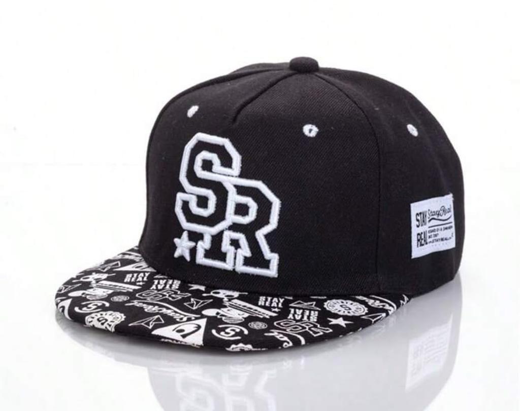 Sproutsy Men's Baseball Cap, Stylish and Cute, Perfect for Outdoor Sports, SR (Black)