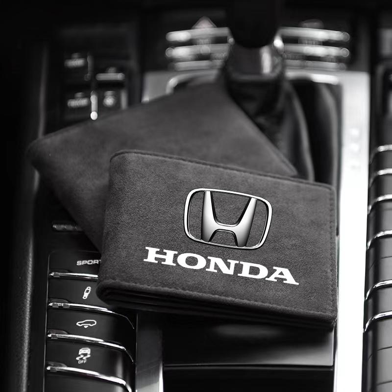 PU Leather Credit Card Case Car Driving Documents Protective Case For Honda Fit Mugen Insight Type S R VTEC DOHC Modulo Vezel Legend RR Si