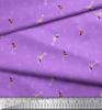 Soimoi Фиолетовый японский креп-сатин ткань стекло, солома и напитки летние узоры ткани принты по метрам 42 дюйма
