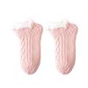 Grid Winter Floor Socks Silica Gel Sleeping Socks Cute Thicken Velvet Socks  Women