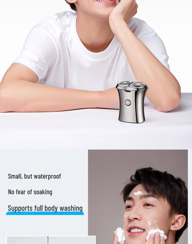 Smart Magnetic USB Rechargeable Travel Shaver