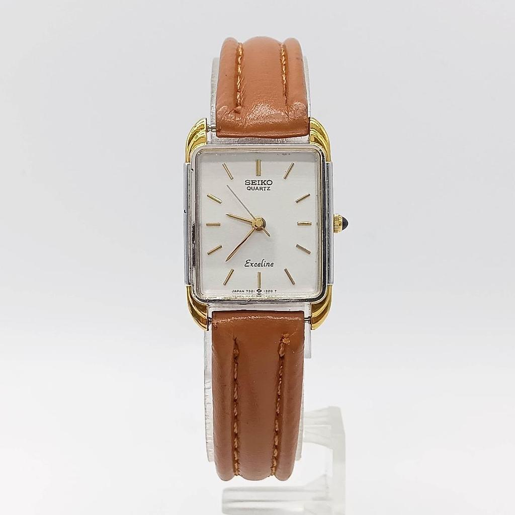 [USED] 388 SEIKO Exceline Quartz Watch with Free Shipping and Replaced Battery