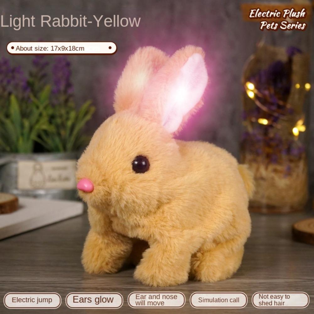 with Sounds and Movements Plush Bunny Doll Easter Rabbit Vitality Bliss Bunny  Easter