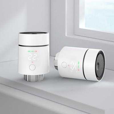 Для ZigBee Умный Радиаторный Термопривод Клапан Поддержка Управление через Приложение Термостат Радиаторный Термопривод Поддержка для Alexa/Google Home