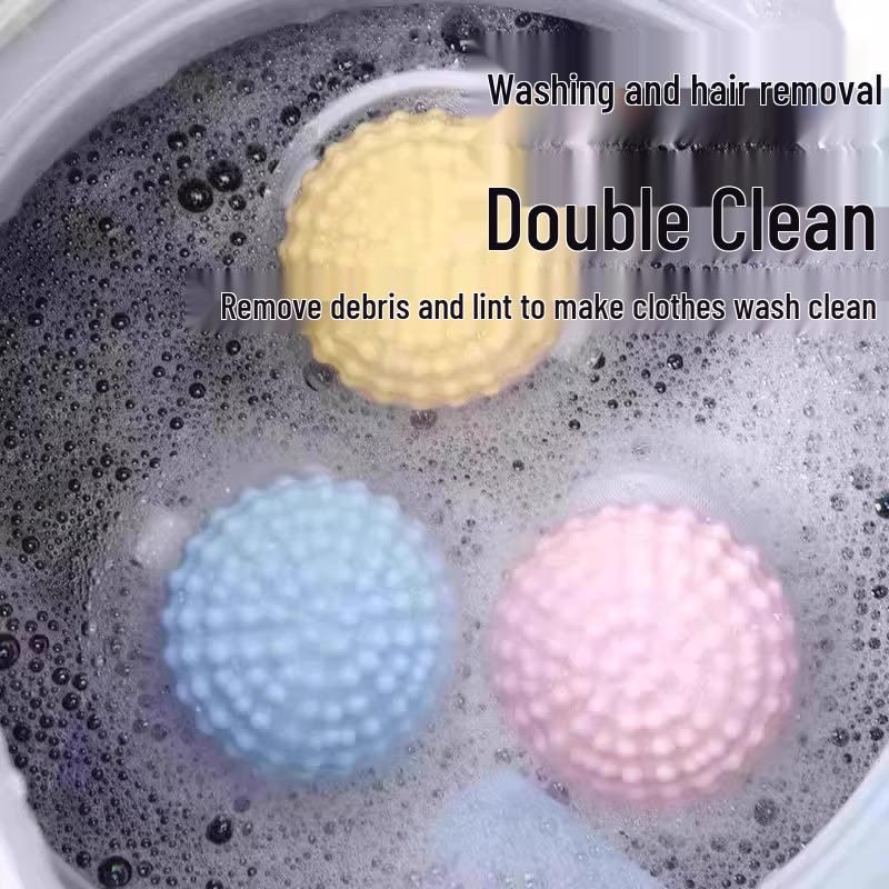 Шарик для стирки против спутывания, для удаления ворса и волос