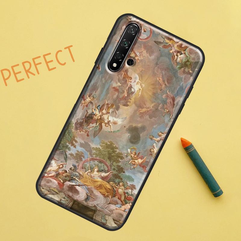 Michelangelo Art For Huawei Nova 5T 9 10 SE 7i 8i 11i 12i Y60 Y61 Y70 Y72 Y73 Y90 Y91 P20 P30 P40 Lite Case