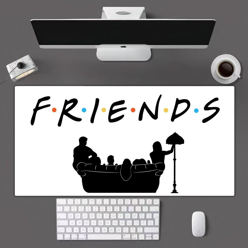 Friends TV Show Mousepad Mousepad Gamer Mouse Pad Size For Office Long Table Mat