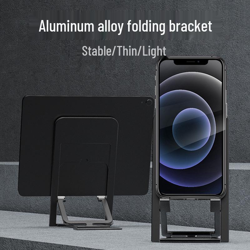 Складная многофункциональная подставка для телефона Z7: Регулируемое в четырех положениях портативное хранилище для прямых трансляций