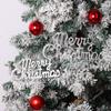 Creative DIY Party Supplies Hanging Ornament Xmas Tree Decor Merry Christmas Pendant English Letter