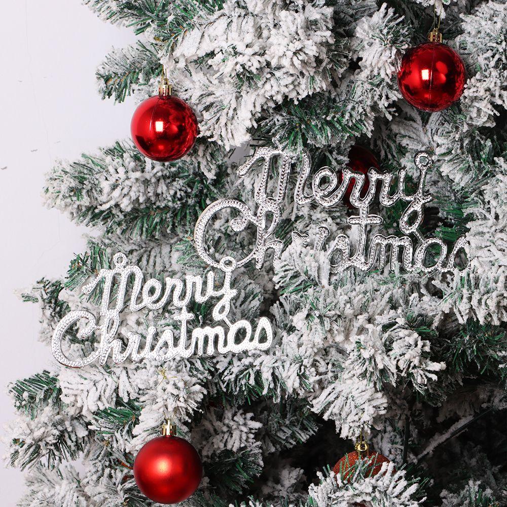Creative DIY Party Supplies Hanging Ornament Xmas Tree Decor Merry Christmas Pendant English Letter