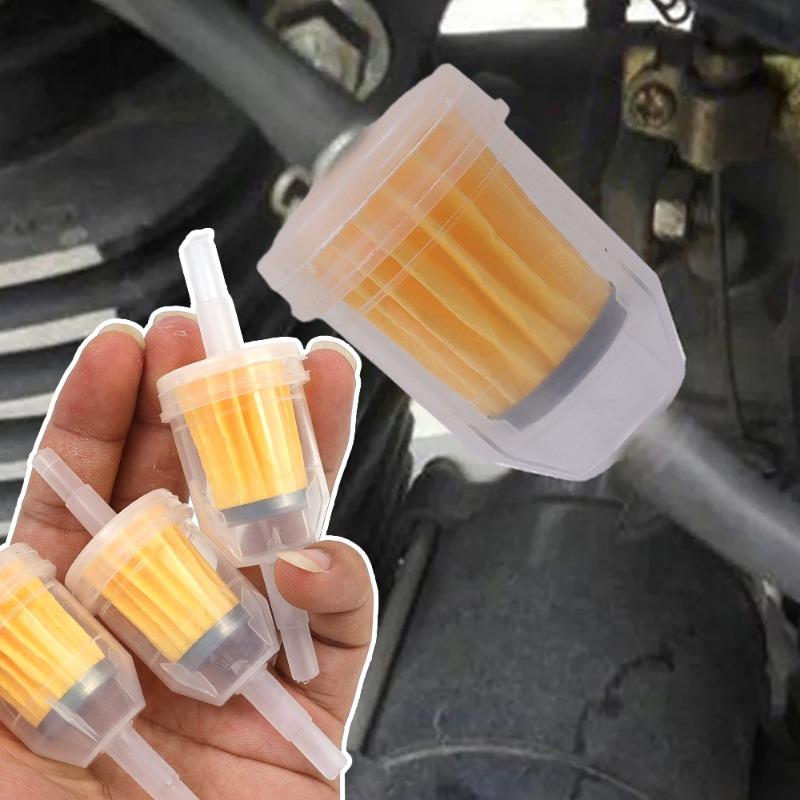 1-20pcs Universal Inline Gas Fuel Filter 6MM-8MM Car Fuel Oil Filter Pipe for Small Engine Lawn Mower Motorcycle Accessories