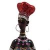 Статуя африканской дамы, настольная скульптура, легкая женская фигурка, для