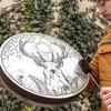 Большой шаманский барабан духовный музыкальный ручной барабан с барабанной палочкой ручной работы шаманский барабан домашний декор