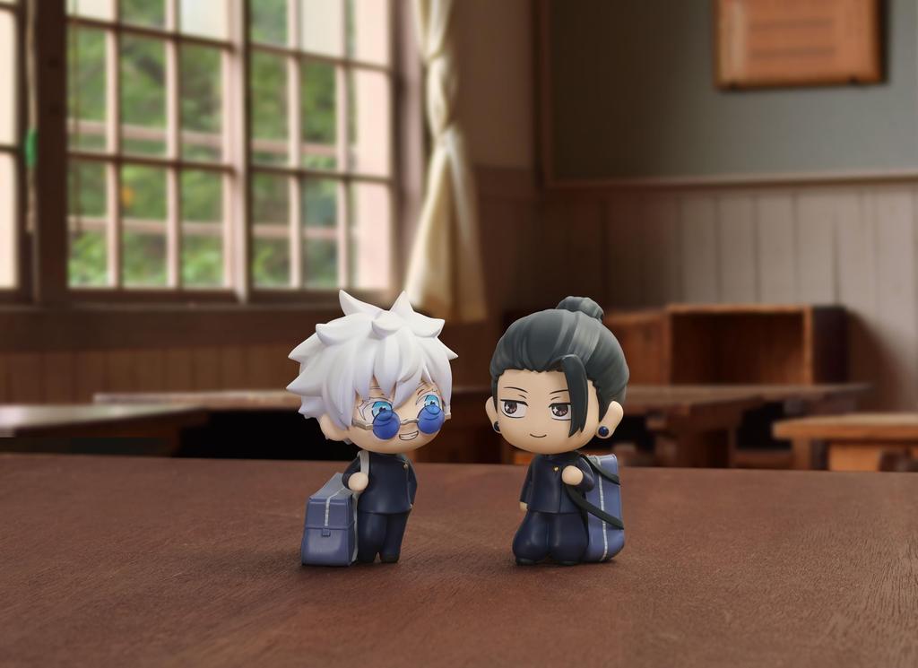 Rowtashii Шум Тэкупику Магическая Битва Кайдзюцу Разрушитель Годзё Сатору Старшая Школа Магии 100мм ПВХ АБС Раскрашенная Подвижная Фигурка Шар/Шар - - Прибл. &