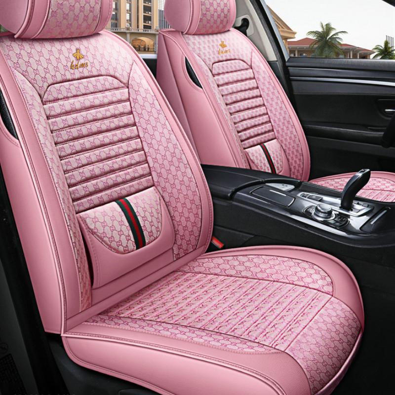 Износостойкая и грязеотталкивающая подушка сиденья Four Seasons. Чехол на автомобильное сиденье. Подушка сиденья. Полный набор чехлов для пятиместных автомобилей.