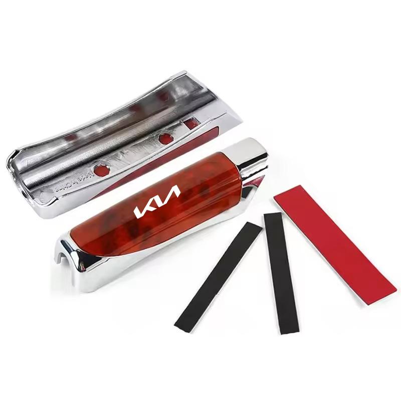 BTSOM1 Car Hand Brake Cover Carbon Fiber Handbrake Grip Protection Cover For KIA Sportage Ceed Sorento Cerato Optima Rio Soul K5 Stonic