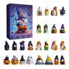Advent Calendar Halloween Theme Halloween Ornaments 2025 Halloween Advent Calendar with Gnome Dolls 24 Days Countdown for Kids