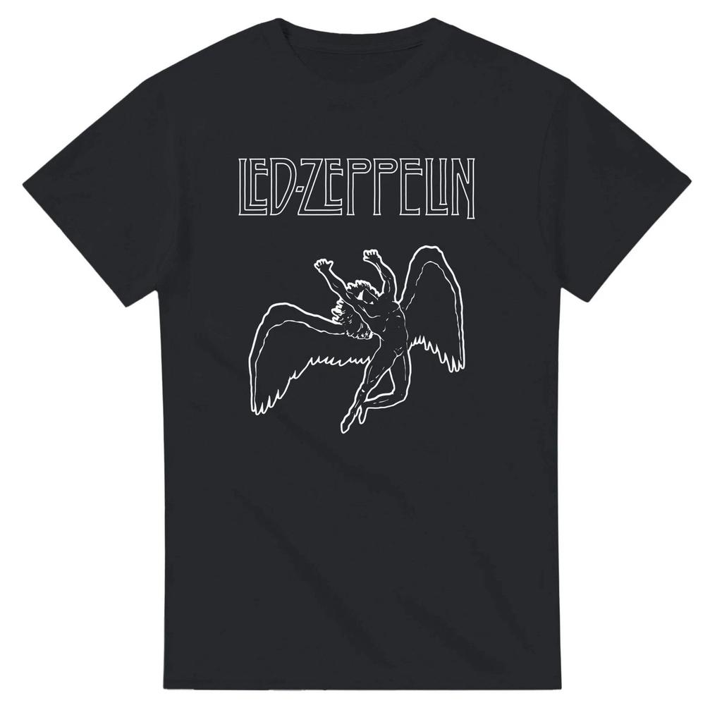 Футболка LED ZEPPELIN | Классическая футболка рок-группы | Хлопковая футболка в винтажном стиле | G