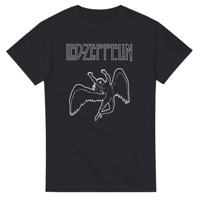 Футболка LED ZEPPELIN | Классическая футболка рок-группы | Хлопковая футболка в винтажном стиле | G