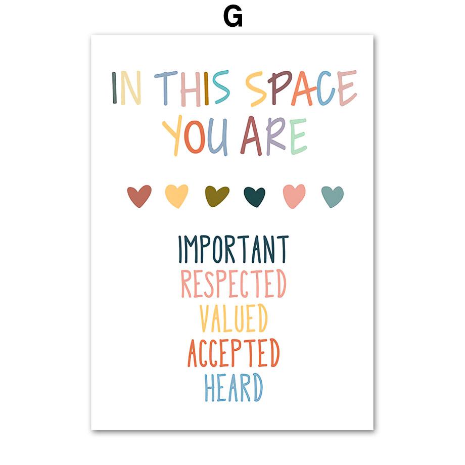 Психическое здоровье, психотерапия, настенная живопись на холсте, плакаты на скандинавскую тему и принты, настенные панно, детская комната, консультант, офисный декор