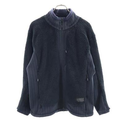 Uniform experiment сделано в Японии Флисовая куртка 2 Система темно-синего цвета Мужская Б/У