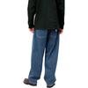 Carhartt WIP Solid Color Loose Straight Leg Jeans Men bottoms I031246-01-06